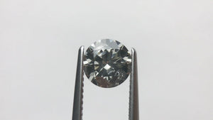 1.50ct 7.49x7.48x4.40mm SI2 Fancy Grey Round Brilliant 18278-01