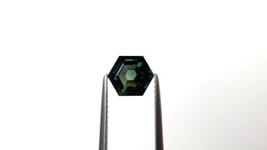 2.07ct 7.82x6.72x4.74mm Hexagon Step Cut Sapphire 22315-05