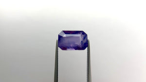6.49ct 12.12x8.29x6.36mm Cut Corner Rectangle Brilliant Sapphire 22054-01