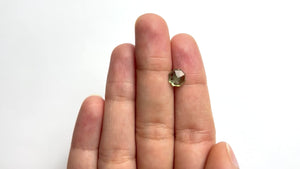 1.25ct 9.67x6.83x2.27mm Octagon Rosecut Sapphire 22434-14