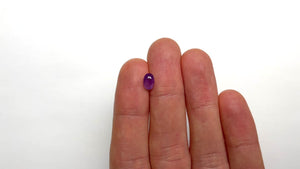 1.17ct 7.54x4.97x3.82mm Oval Brilliant Sapphire 21662-01