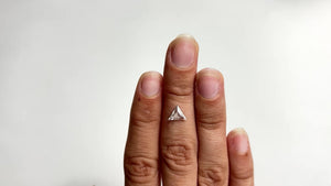 0.56ct 6.90x8.56x1.54mm Triangle Rosecut 19618-19