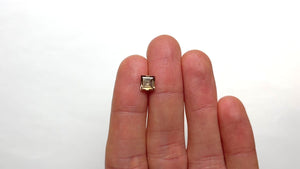 1.38ct 6.85x6.42x3.79mm SI2 C6 Carré Step Cut 19570-01