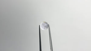 0.96ct 7.03x7.01x2.58mm Geo Round Rosecut Sapphire 20825-01