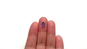 0.93ct 9.34x5.19x2.06mm Geo Pear Portrait Sapphire 23048-01