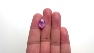 6.78ct 13.31x9.74x5.91mm Oval Brilliant Sapphire 22038-01