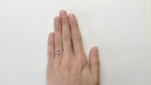 1.07ct 7.74x5.30x2.90mm Half Moon Rosecut 18293-12