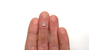 0.51ct 5.09x4.33x2.04mm Rectangle Rosecut 19617-13