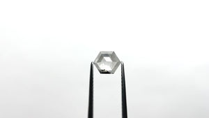 1.10ct 7.39x5.97x3.05mm Hexagon Rosecut 18386-08