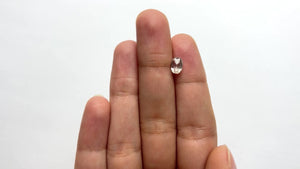 1.01ct 6.96x4.99x3.04mm Oval Double Cut 19608-28