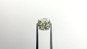 4.57ct 9.61x9.56x6.67mm SI1+ W-X Antique Old Mine Cut 22721-01