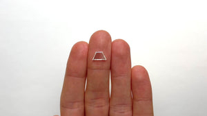 1.01ct 6.05x10.34x1.46mm SI1 I Trapezoid Portrait Cut 19854-18