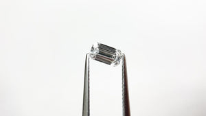 0.80ct 7.25x4.02x2.69mm GIA VS2 D Cut Corner Rectangle Step Cut 🇨🇦 21202-01