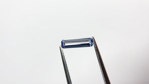0.48ct 9.71x2.77x1.56mm Cut Corner Rectangle Step Cut Sapphire 22868-01