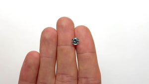 1.17ct 6.42x6.39x4.04mm Round Brilliant Sapphire 22259-01