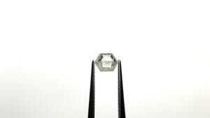 0.62ct 6.43x4.92x2.24mm Hexagon Rosecut 19056-08