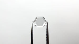 0.69ct 7.78x6.21x1.33mm VS2 G Hexagon Portrait Cut 19854-42