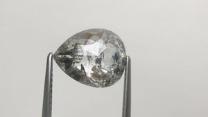 3.77ct 11.93x9.78x4.10mm Pear Rosecut 18211-01