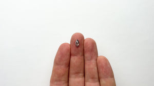 0.85ct 9.31x4.34x2.66mm Marquise Rosecut 21878-01