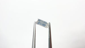1.04ct 8.92x3.85x2.96mm Fancy White Cut Corner Rectangle Step Cut 21895-02