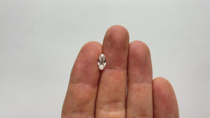1.01ct 10.33x5.09x2.63mm SI H-I Modern Antique Moval Brilliant 19516-01