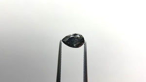 1.11ct 8.05x5.22x3.52mm Fancy Grey Pear Brilliant 19909-01