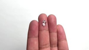 1.04ct 9.11x6.15x2.30mm VVS2 H Oval Rosecut 🇨🇦 21108-01