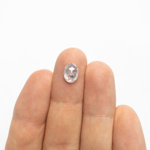 1.74ct 9.39x7.22x2.92mm Oval Rosecut 18001-05 - Misfit Diamonds