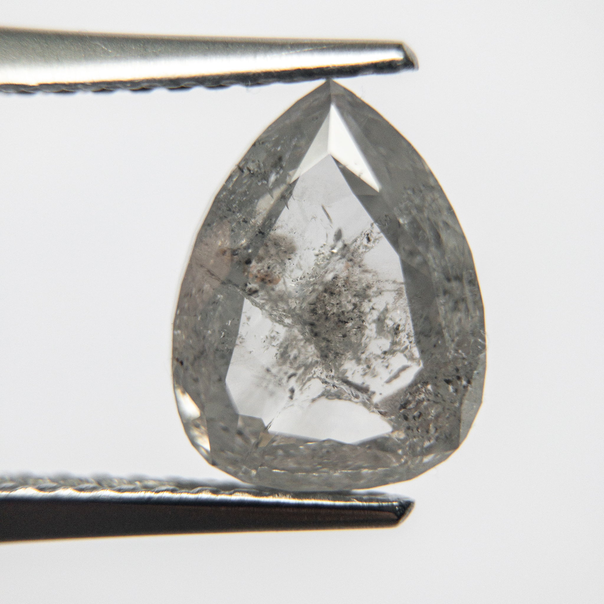 2.25ct 9.32x7.22x3.58mm Pear Rosecut 18001-11 - Misfit Diamonds