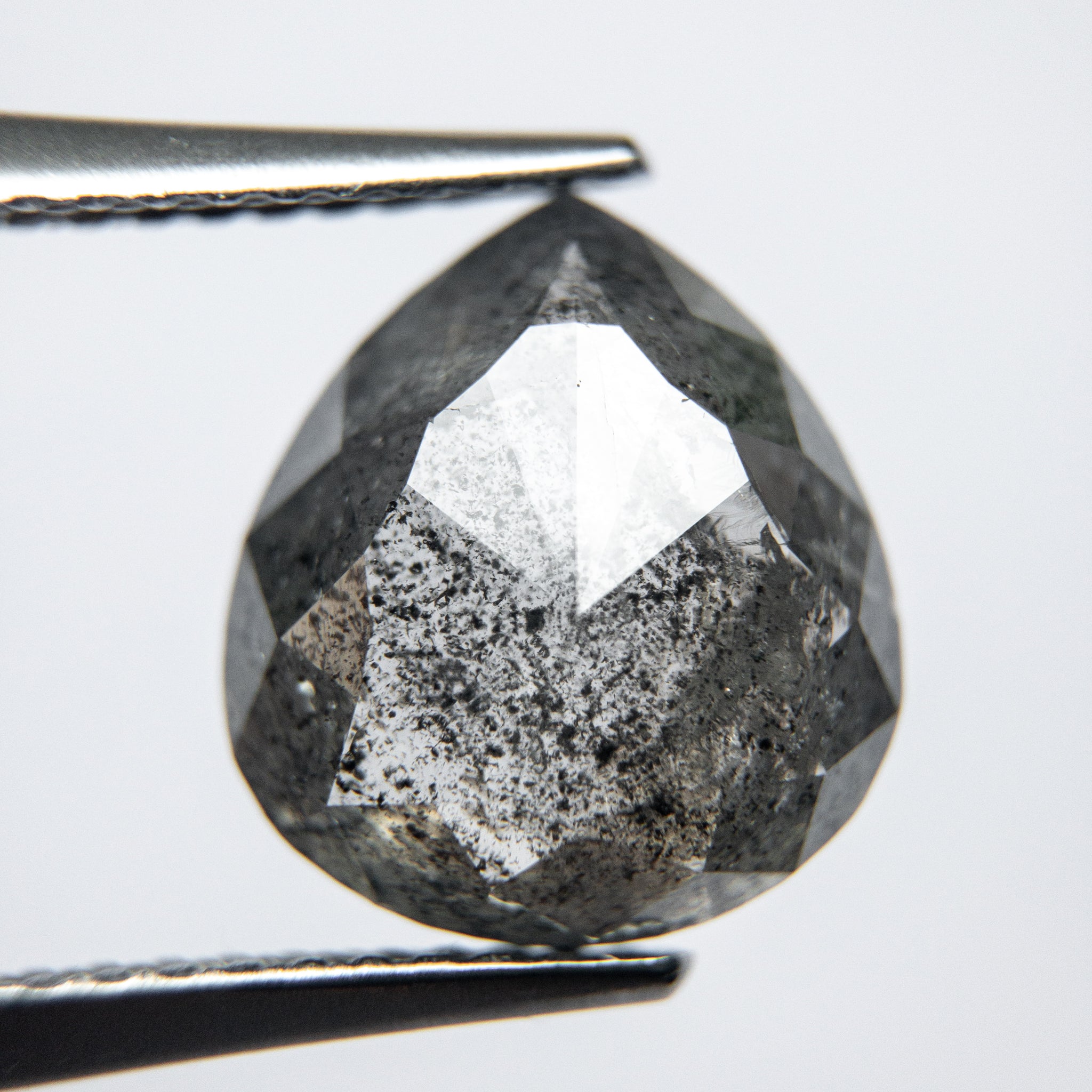 2.87ct 10.97x9.83x3.26mm Pear Rosecut 18002-03 - Misfit Diamonds