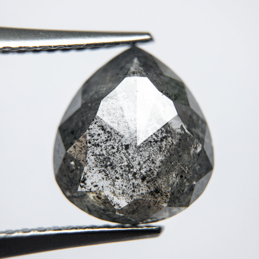 2.87ct 10.97x9.83x3.26mm Pear Rosecut 18002-03 - Misfit Diamonds