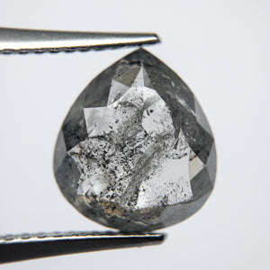 2.75ct 10.97x9.79x3.12mm Pear Rosecut 18002-04 - Misfit Diamonds