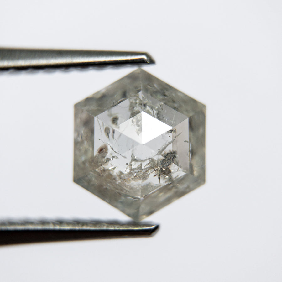 1.07ct 7.81x6.68x2.83mm Hexagon Rosecut 18003-03 - Misfit Diamonds