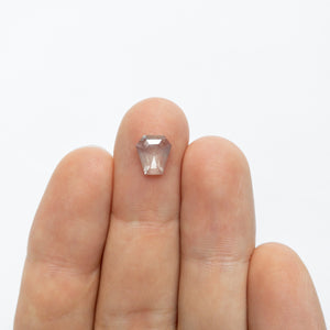 1.13ct 8.45x7.74x2.11mm Coffin Rosecut 18003-14 - Misfit Diamonds
