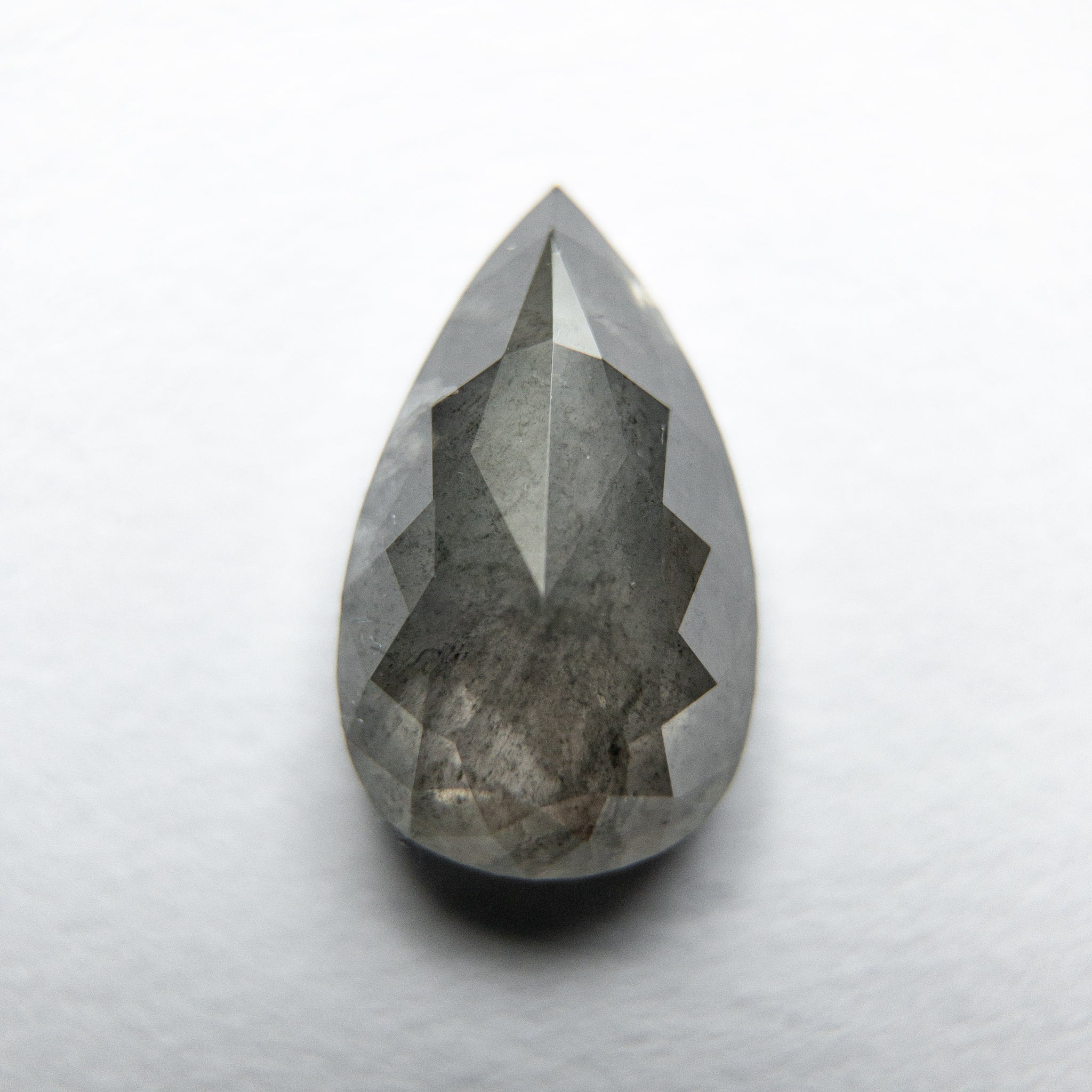 1.27ct 9.16x5.58x3.15mm Pear Rosecut 18004-06 - Misfit Diamonds
