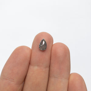 1.27ct 9.16x5.58x3.15mm Pear Rosecut 18004-06 - Misfit Diamonds