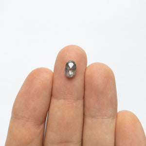 1.21ct 8.31x5.26x2.98mm Oval Rosecut 18005-05 - Misfit Diamonds