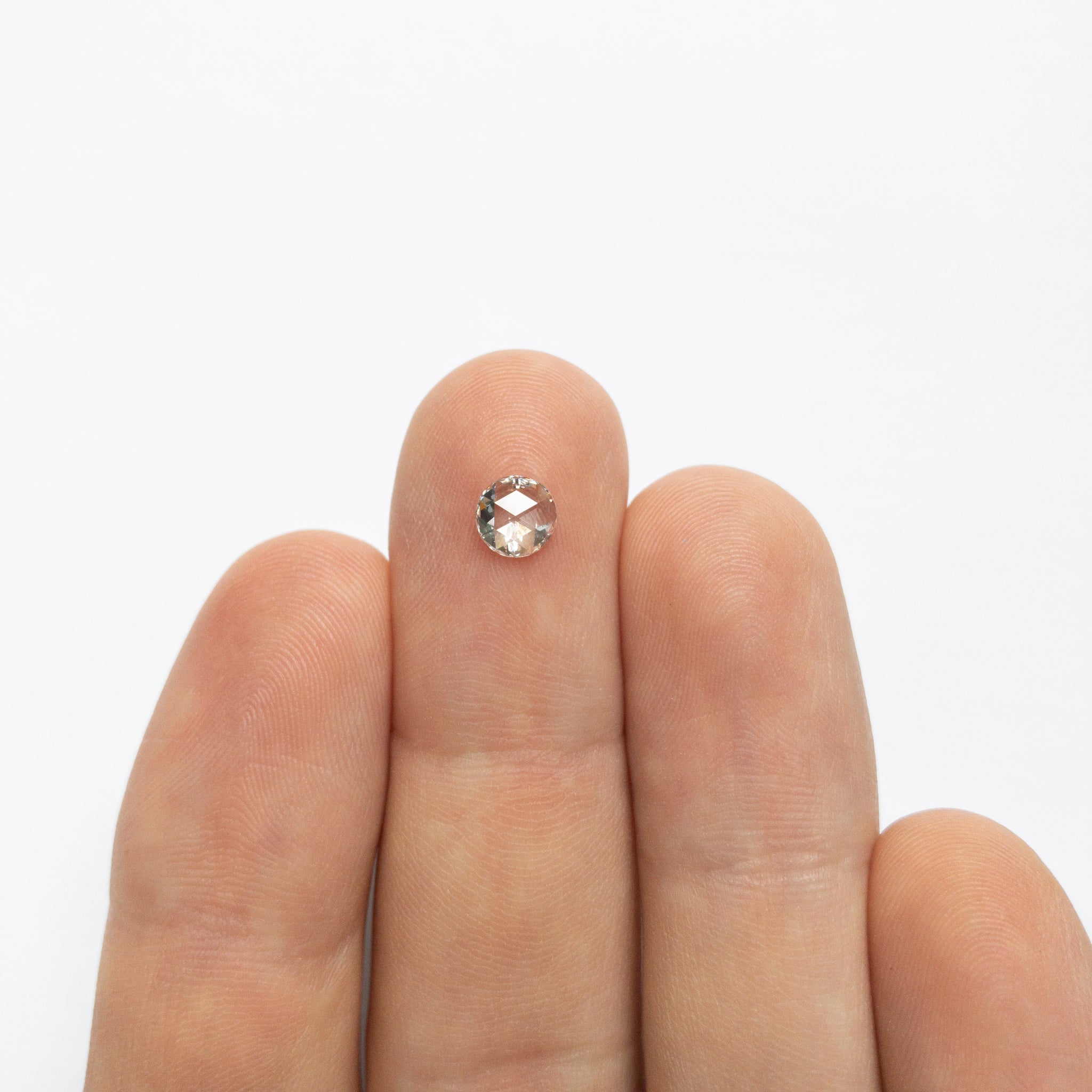 0.40ct 5.46-5.40x1.63mm Round Rosecut 18011-02 - Misfit Diamonds