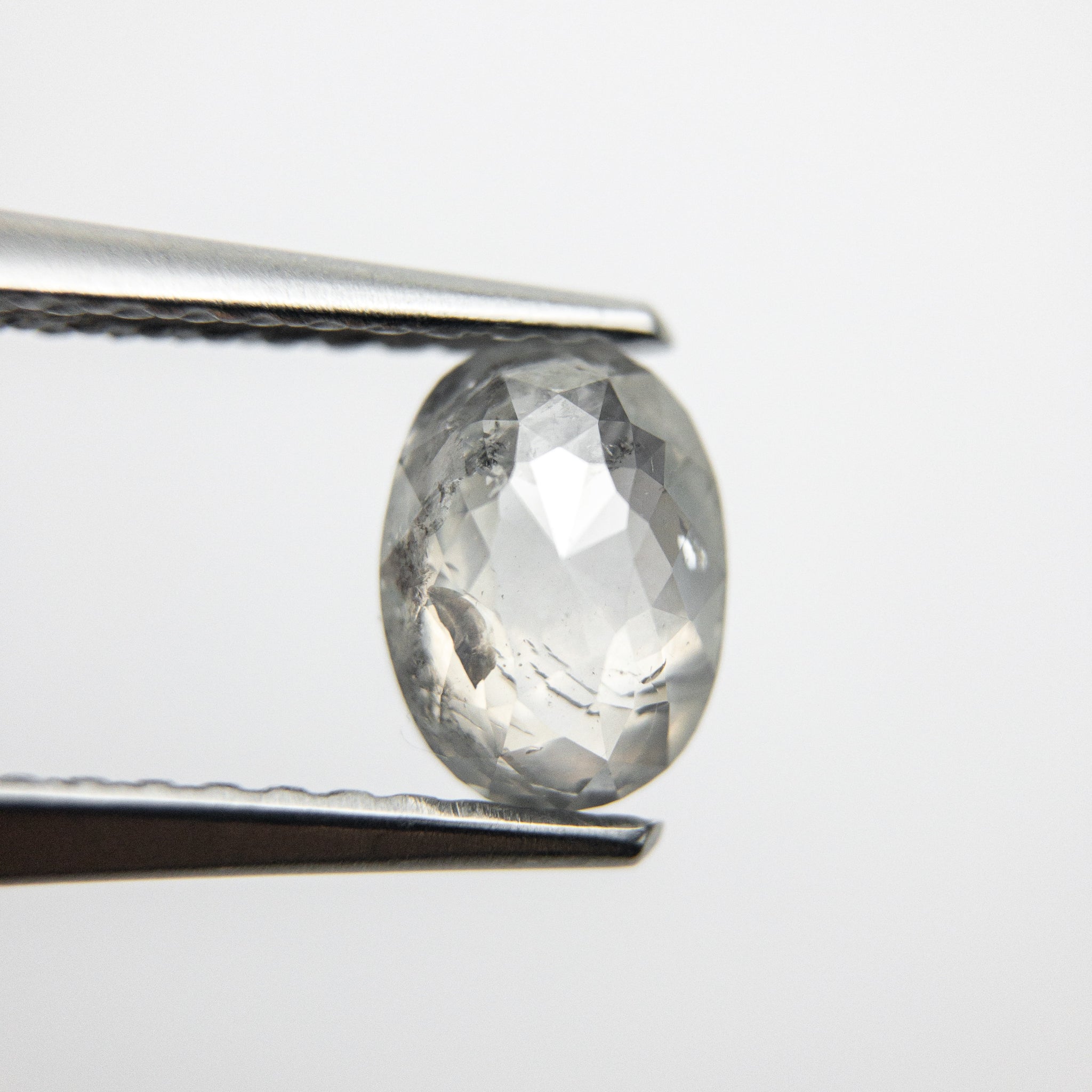 0.90ct 6.78x5.03x2.96mm Oval Rosecut 18015-12 - Misfit Diamonds