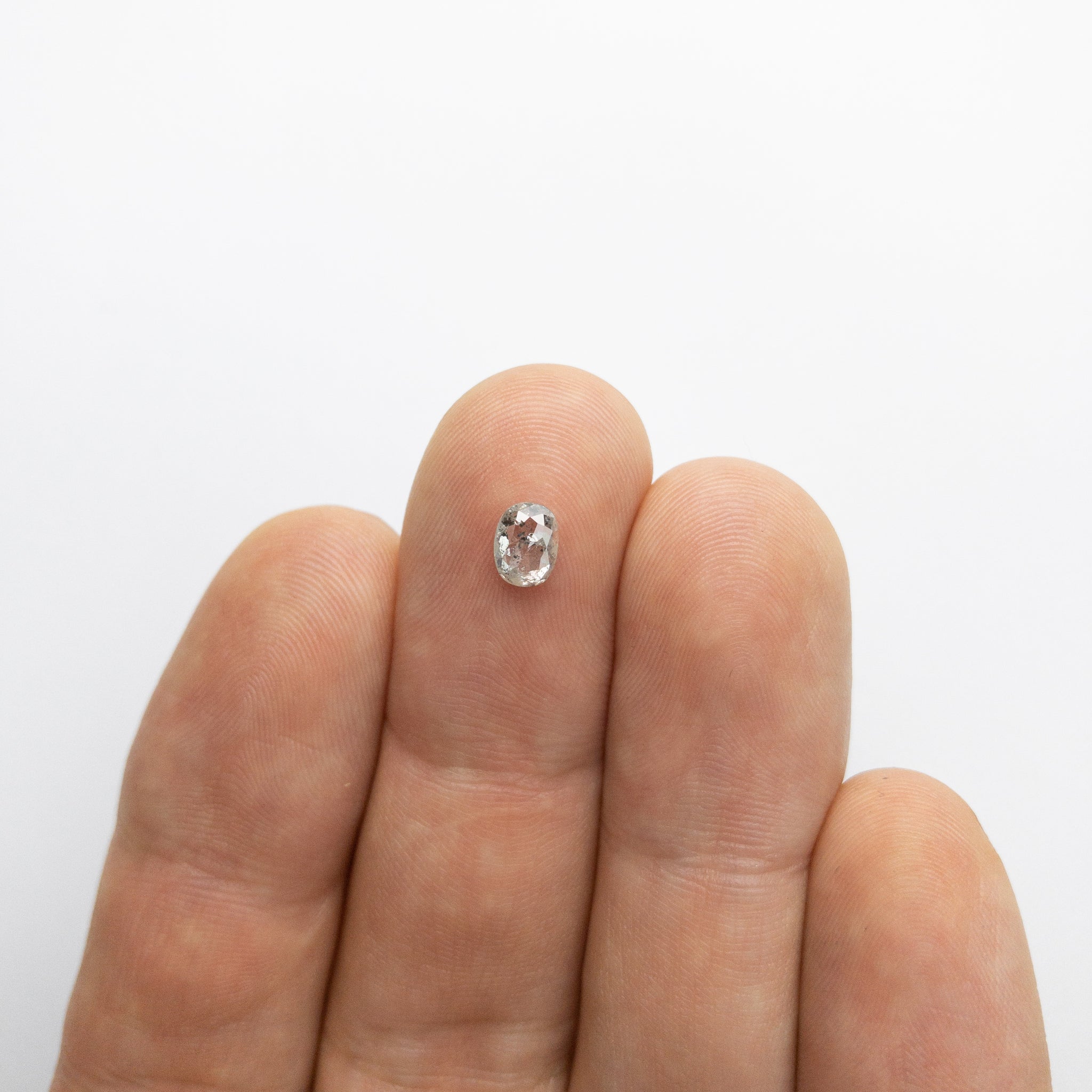 0.56ct 5.60x4.21x2.37mm Oval Rosecut 18015-16 - Misfit Diamonds