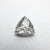 0.64ct 6.12x6.14x2.41mm Trillion Rosecut 18015-19 - Misfit Diamonds