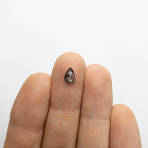 0.72ct 7.75x5.26x2.12mm Pear Rosecut 18015-25 - Misfit Diamonds