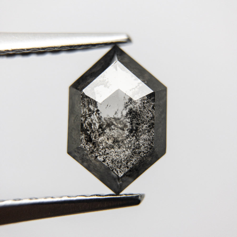 1.29ct 8.88x5.82x2.82mm Hexagon Rosecut 18019-09 - Misfit Diamonds