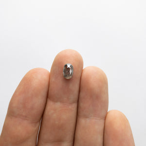 1.19ct 7.66x5.11x2.81mm Oval Rosecut 18019-11 - Misfit Diamonds