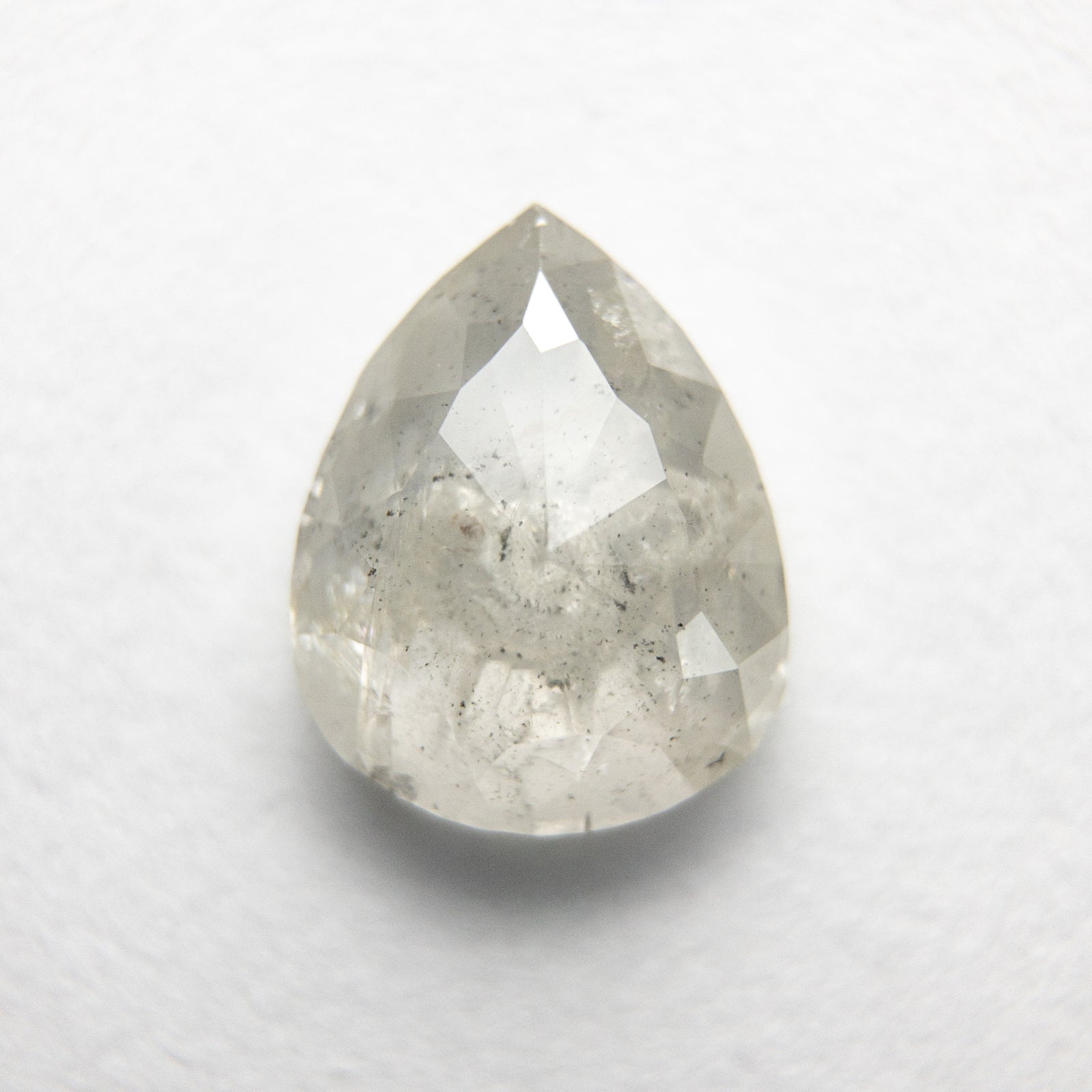 1.41ct 8.51x6.75x2.86mm Pear Rosecut 18019-20 - Misfit Diamonds