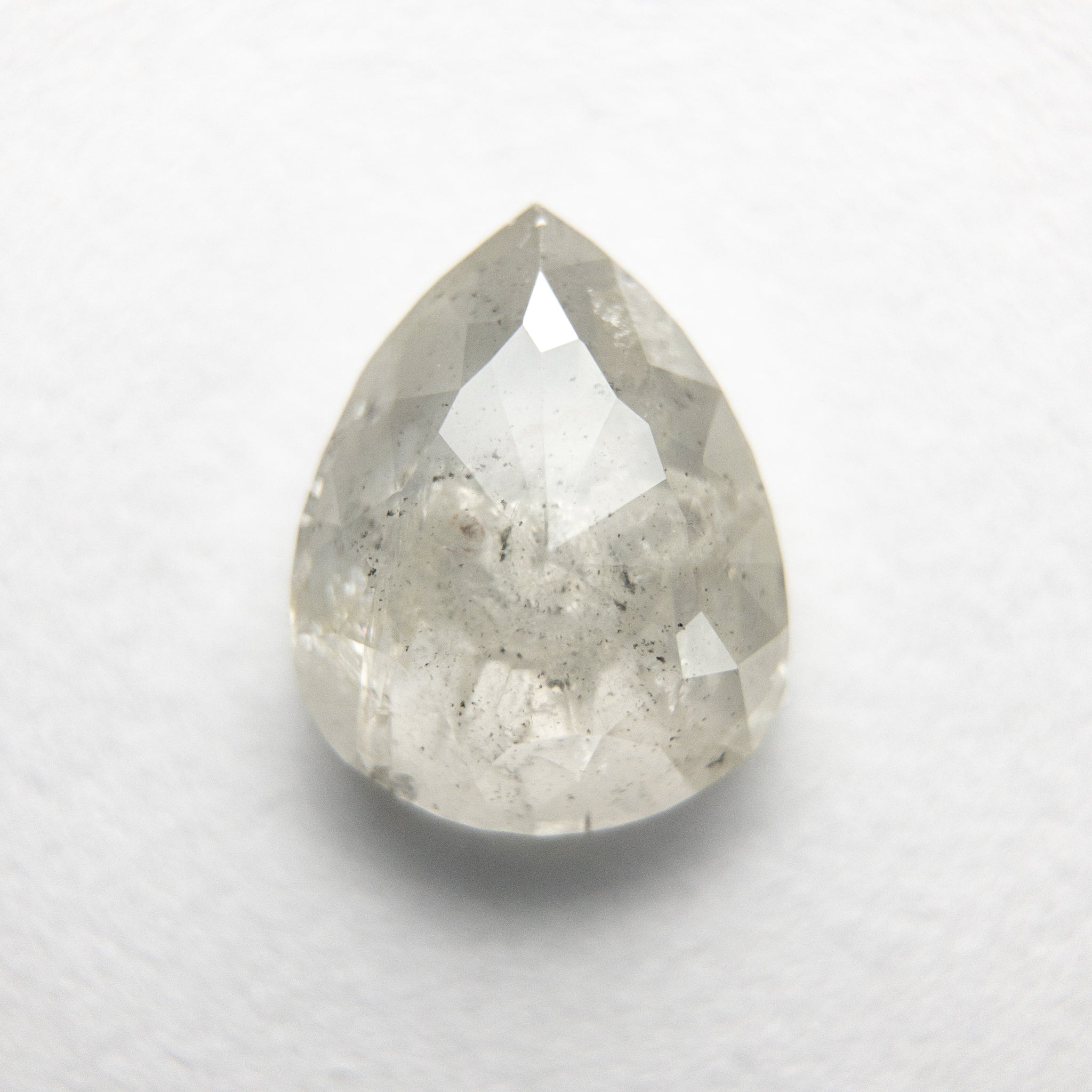 1.41ct 8.51x6.75x2.86mm Pear Rosecut 18019-20 - Misfit Diamonds