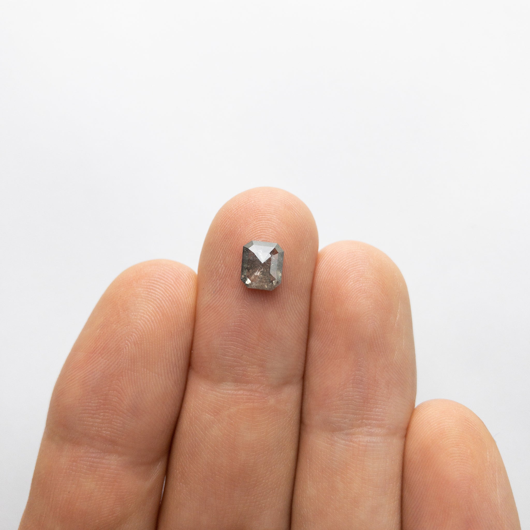 0.95ct 6.46x5.58x2.46mm Cut Corner Rectangle Rosecut 18019-22 - Misfit Diamonds