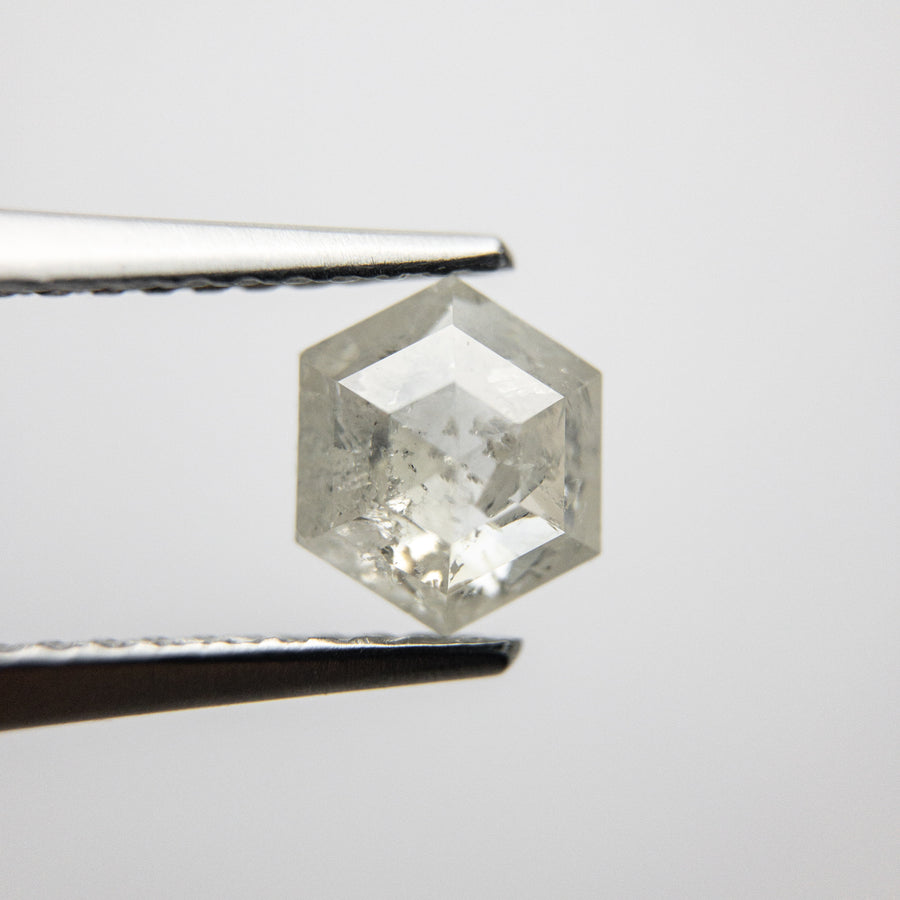 0.87ct 6.53x5.51x2.84mm Hexagon Rosecut 18019-26 - Misfit Diamonds