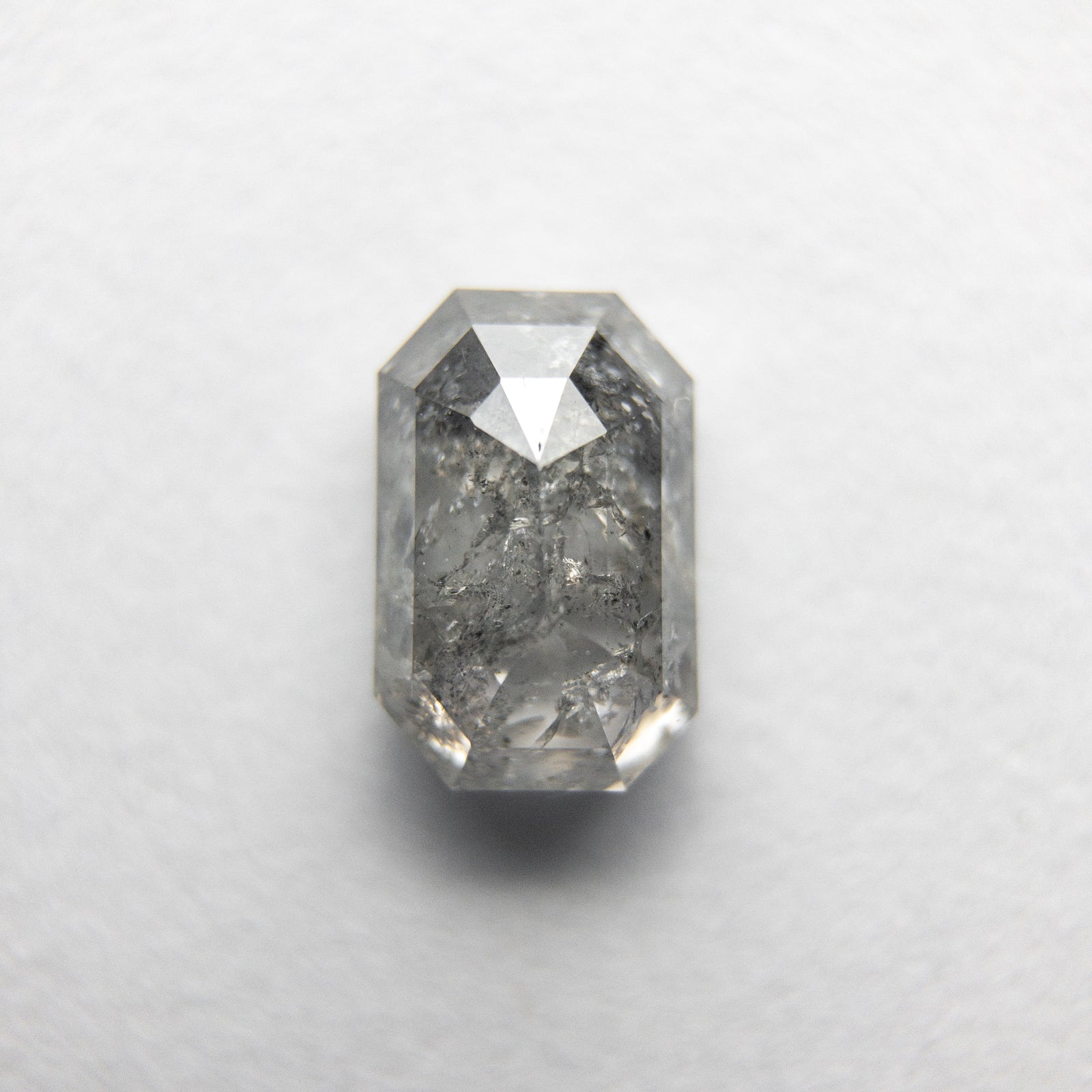 0.88ct 6.54x4.28x2.80mm Cut Corner Rectangle Rosecut 18019-28 - Misfit Diamonds