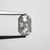 0.88ct 6.54x4.28x2.80mm Cut Corner Rectangle Rosecut 18019-28 - Misfit Diamonds
